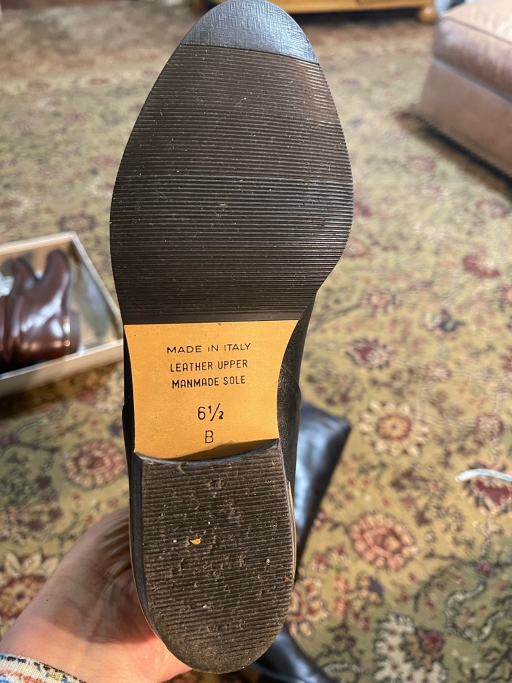 Sudini Randy Brown Riding Boots 6.5 B - Picture 5 of 6